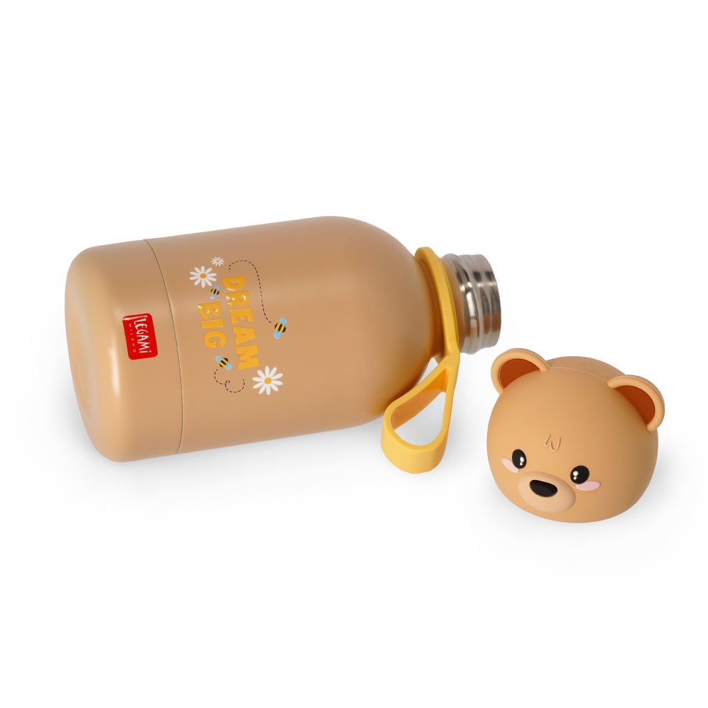 Hot&Cold, Kids Termoflaske/Vakuumflaske, Teddy Bear (310 ml) - 4