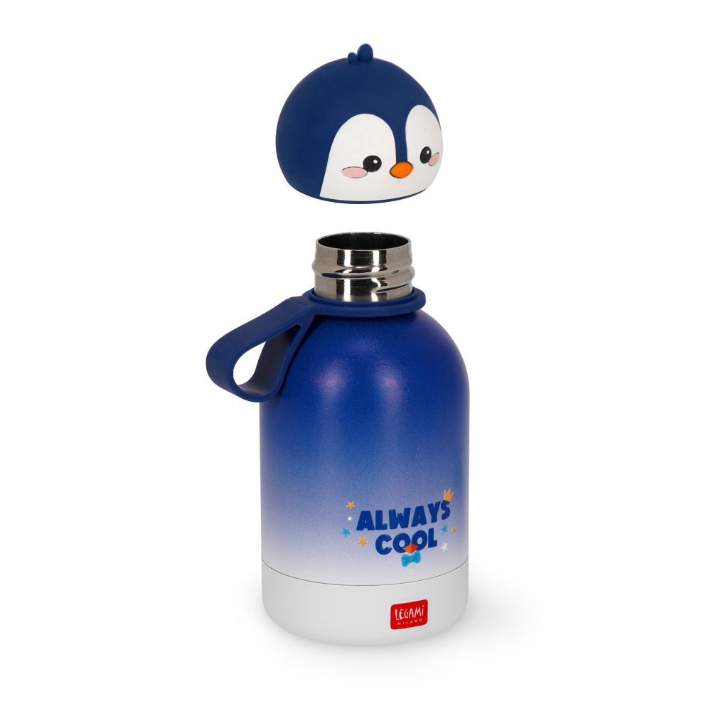 Hot&Cold,  Kids Termoflaske/Vakuumflaske, Penguin (310 ml) - 3