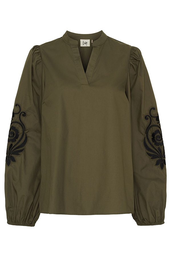 Isay - Faja Blouse Khaki 