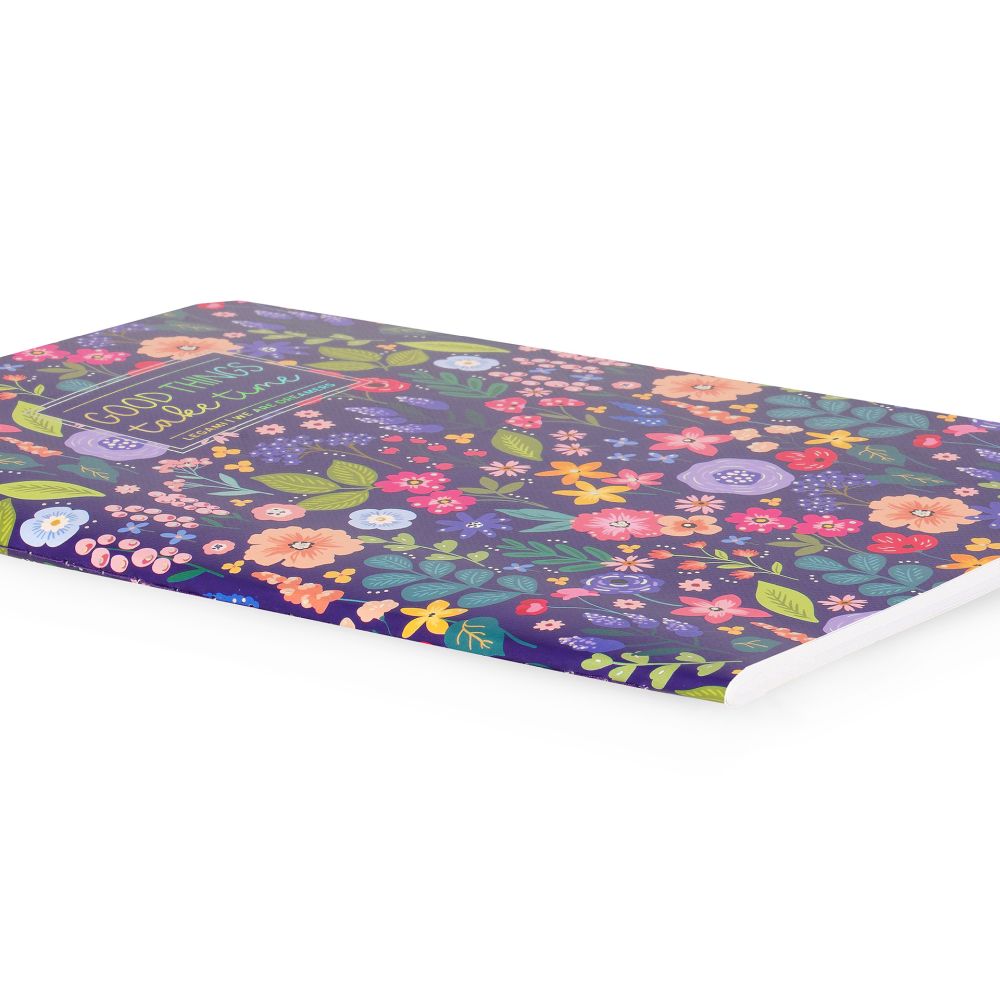 Anteckningsbok, Quaderno Medium, Blank, Flowers (A5NOT0096) - 3