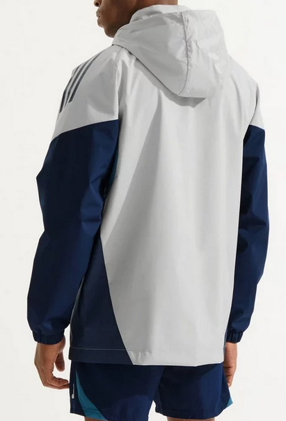 2025/2026 ARSENAL ADIDAS ALL WEATHER JACKET - GRÅ - 3