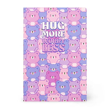 Notesbog, Quaderno Medium, Blank, Teddy Bear (A5NOT0097)