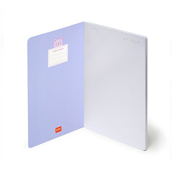 Notesbog, Quaderno Medium, Blank, Teddy Bear (A5NOT0097)