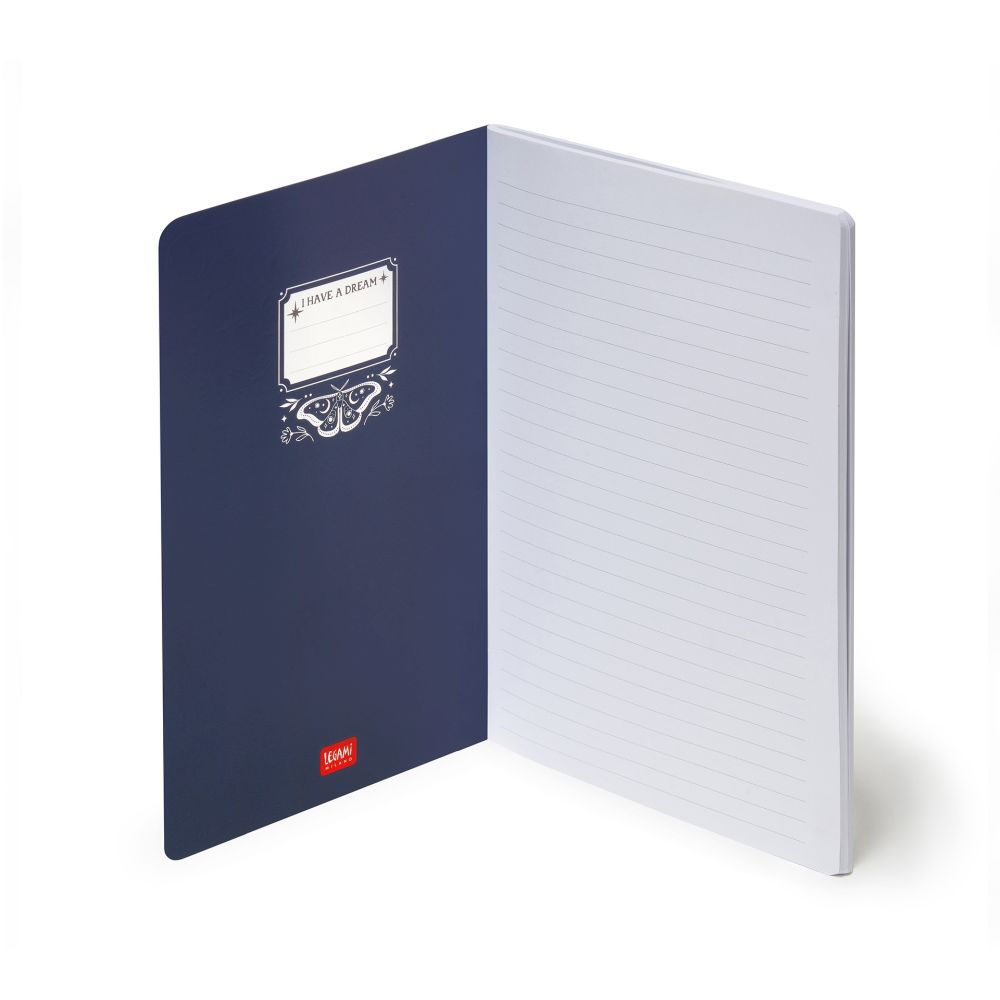 Notesbog, Quaderno Medium, Linjeret, Moth (A5NOT0103) - 2