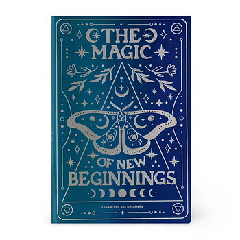 Notesbog, Quaderno Medium, Linjeret, Moth (A5NOT0103)