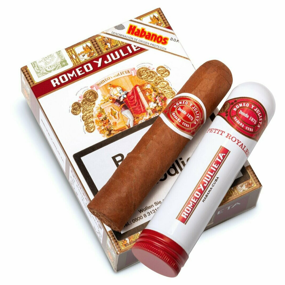 Romeo Y Julieta Petit Royales Tubos