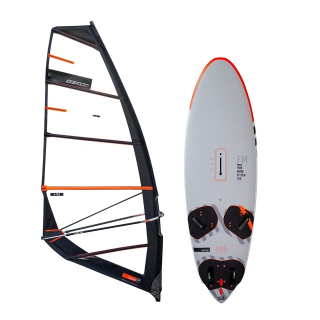 Freeridepaket RRD Firemove 105 E-Tech Y27 och X-tra-rigg