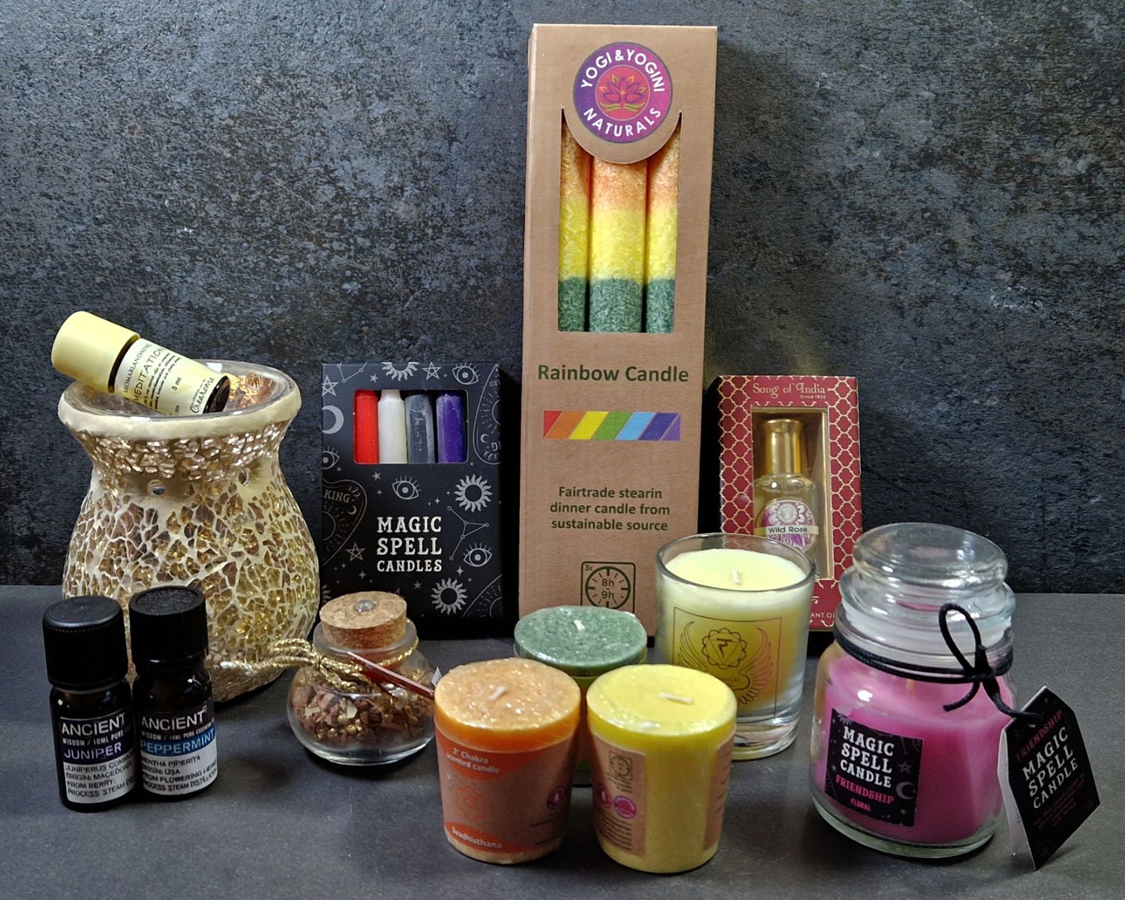 Mystery Box - Rökelse, Brännare  och Magiska dofter