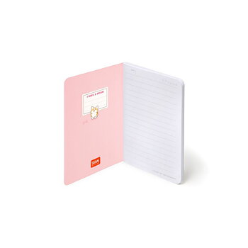 Notesbog, Quaderno Small, Linjeret, Corgi (A6NOT0050)