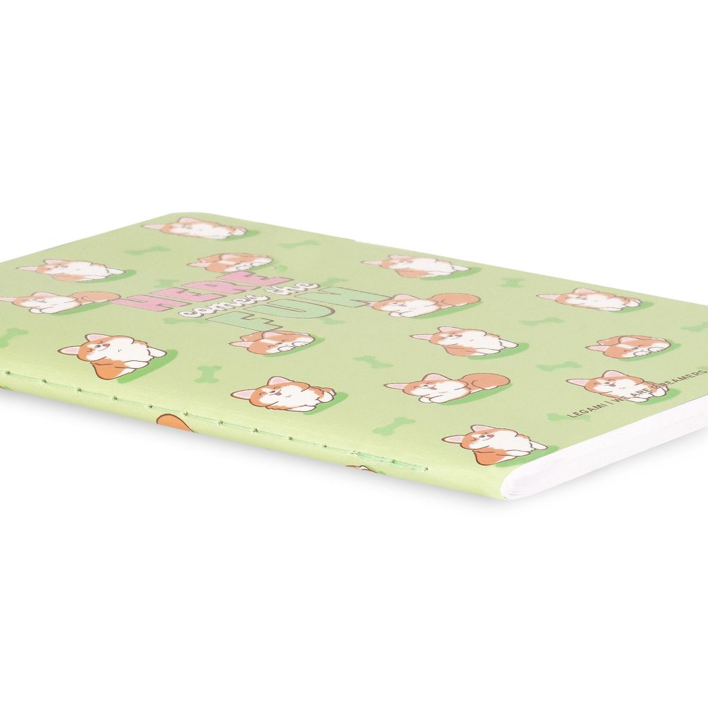Anteckningsbok, Quaderno Small, Linjerad, Corgi (A6NOT0050) - 3