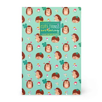 Notesbog, Quaderno Small, Linjeret, Hedgehog (A6NOT0052)
