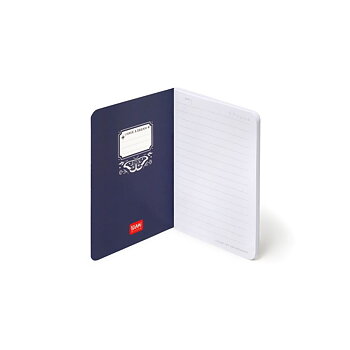Notesbog, Quaderno Small, Linjeret, Moth (A6NOT0055)
