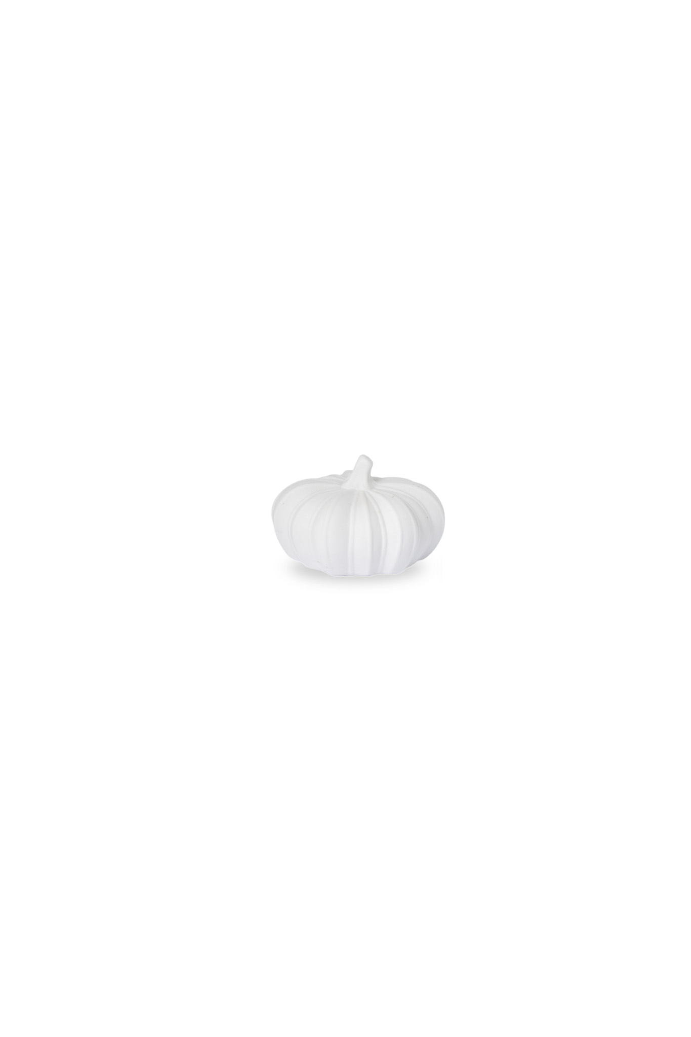 Hovsjö - Small white pumpkin - 11 x 9 x 7 cm - 4