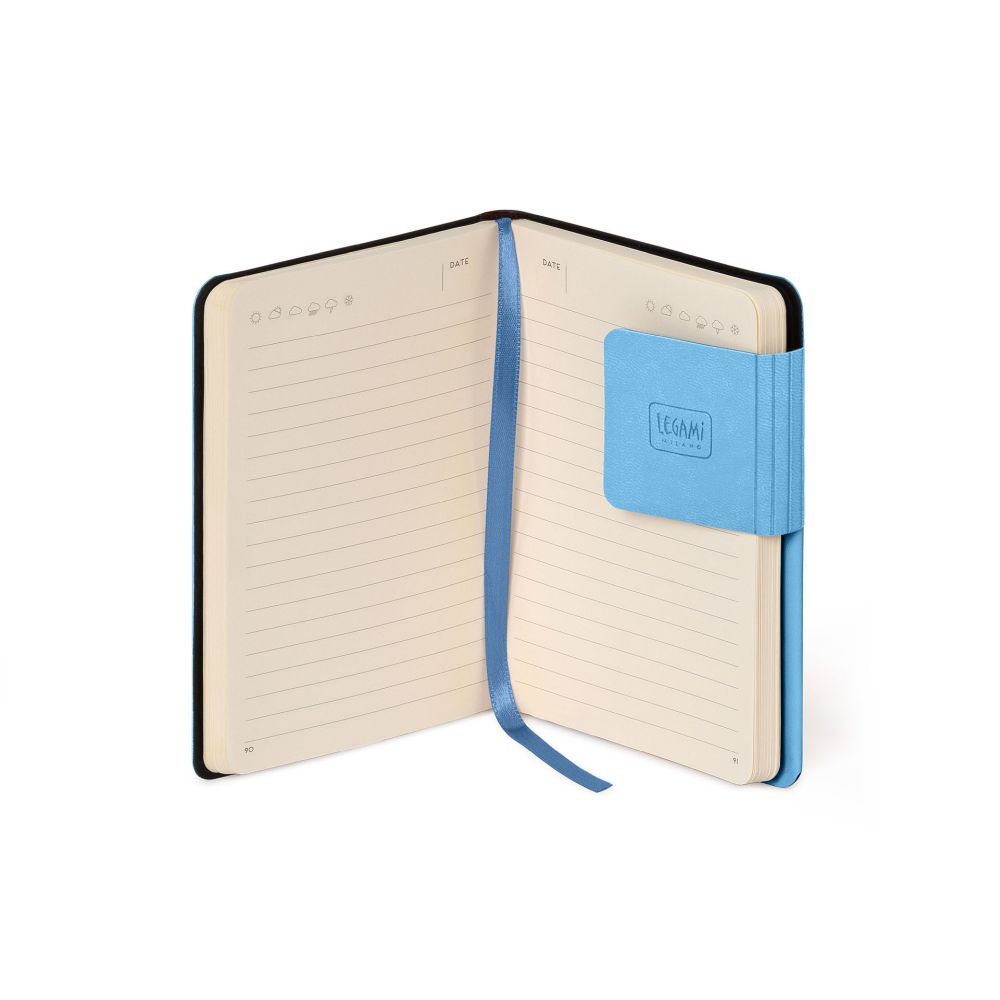 Anteckningsbok, My Notebook, Small, Linjerad, Retro Blue (MYNOT0262) - 5