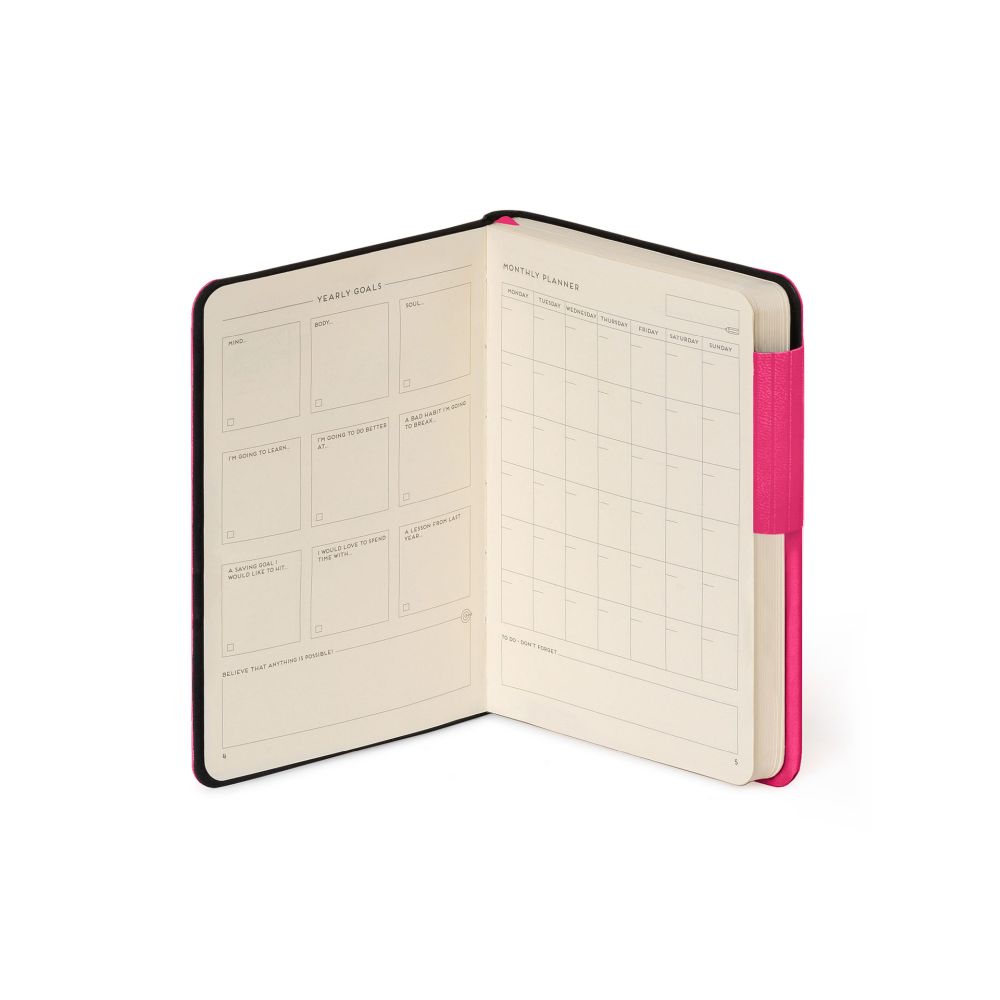 Anteckningsbok, My Notebook, Small, Linjerad, Raspberry (MYNOT0265) - 4