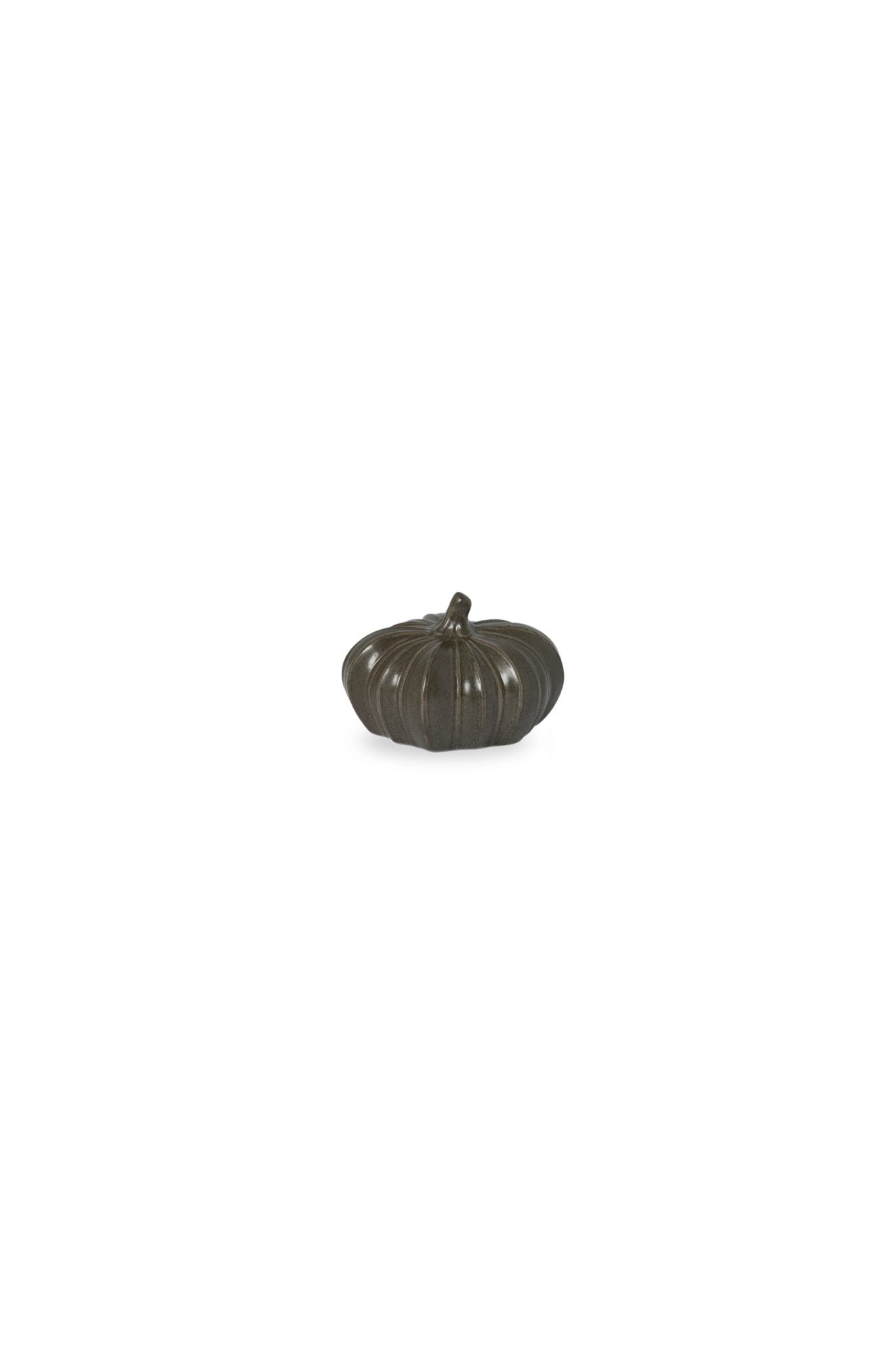 Hovsjö - Small green pumpkin - 11 x 9 x 7 cm - 4
