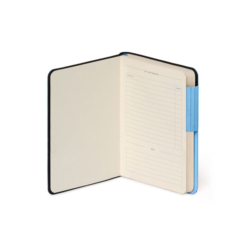 Notesbog, My Notebook, Small, Blank,  Retro Blue (MYNOT0269) - 2