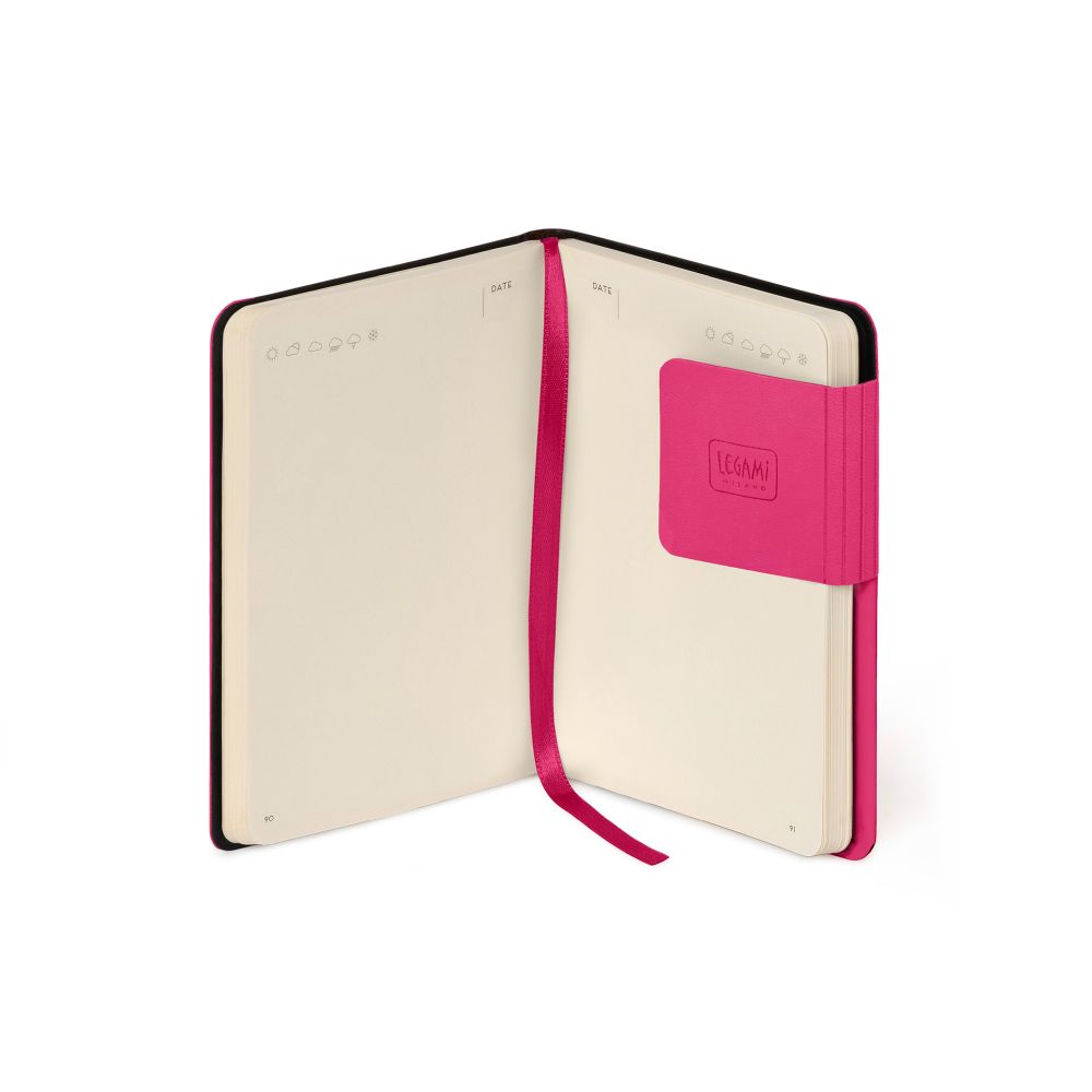 Anteckningsbok, My Notebook, Small, Blank,  Raspberry (MYNOT0272) - 5