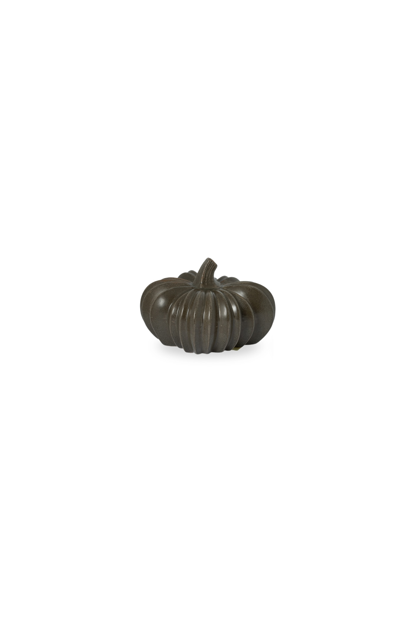 Hovsjö - Large green pumpkin - 14 x 13 x 9 cm - 4