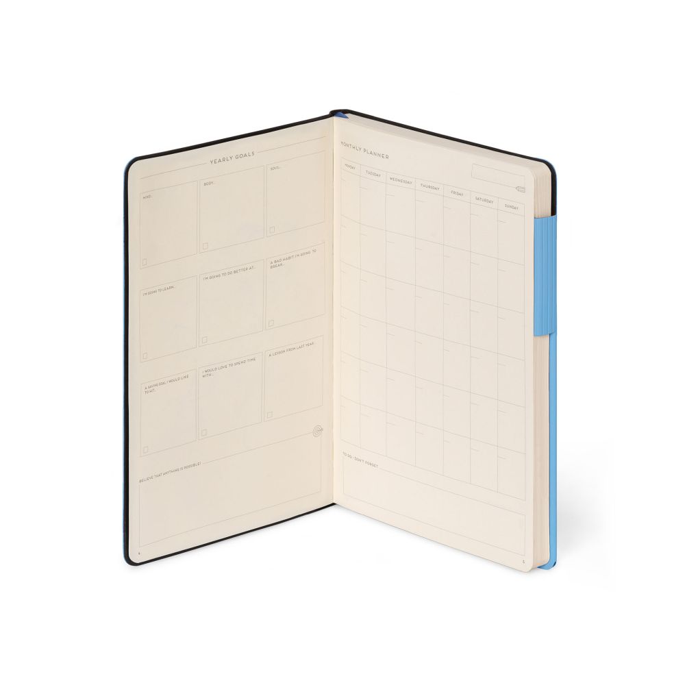 Anteckningsbok, My Notebook, Medium, Linjerad,  Retro Blue (MYNOT0276) - 4