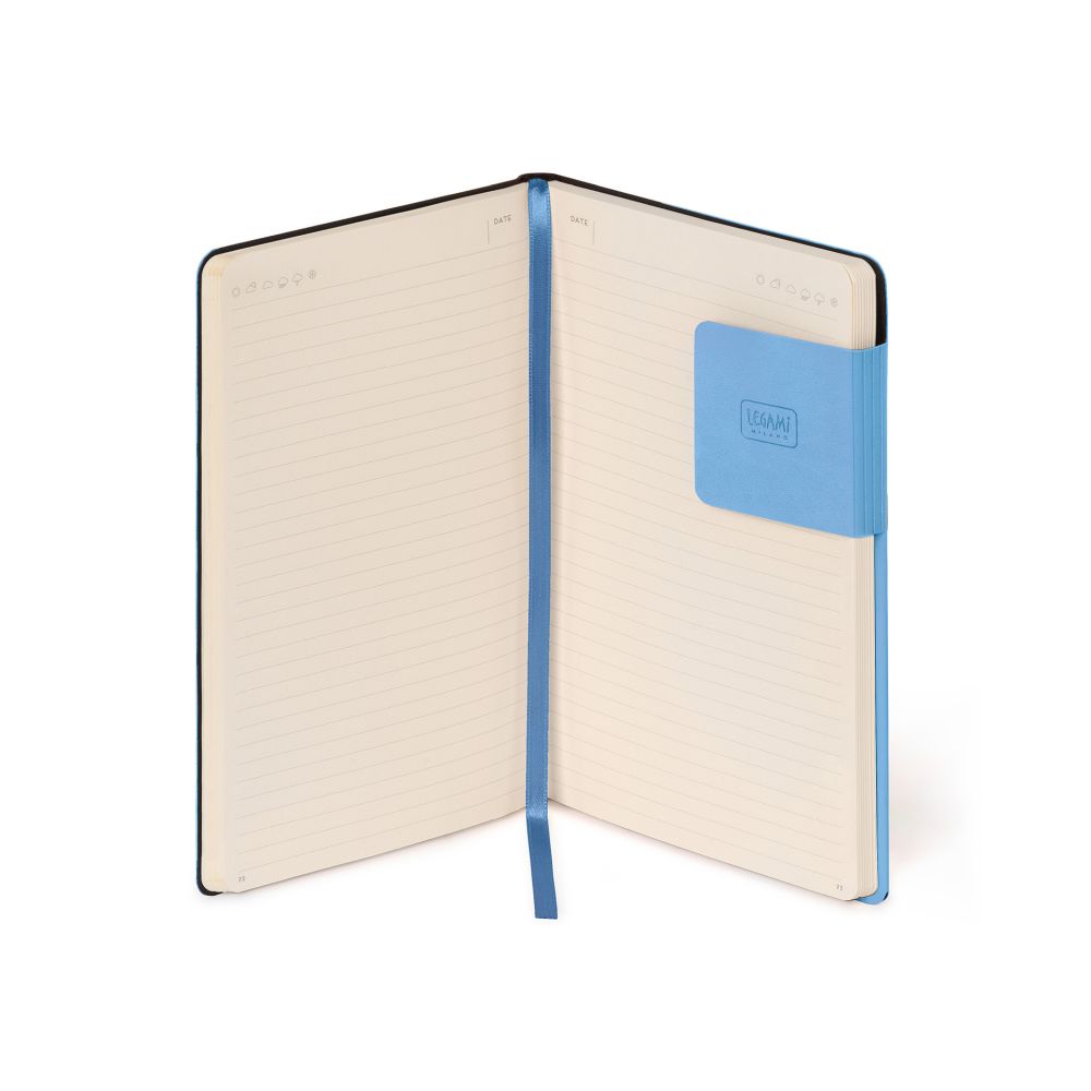 Anteckningsbok, My Notebook, Medium, Linjerad,  Retro Blue (MYNOT0276) - 5