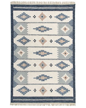 Enviken blå  140 x 200, 170 x 230, 200 x 300