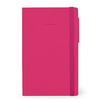 Anteckningsbok, My Notebook, Medium, Linjerad,  Raspberry (MYNOT0279)