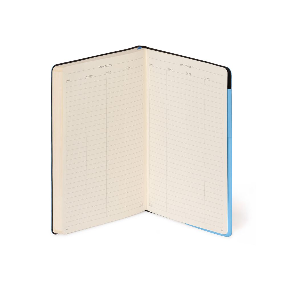 Anteckningsbok, My Notebook, Medium, Blank, Retro Blue (MYNOT0283) - 6