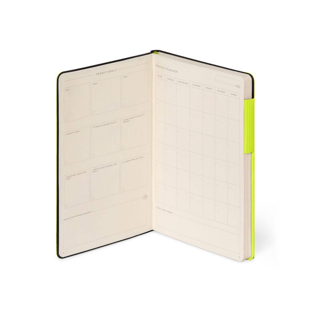 Anteckningsbok, My Notebook, Medium, Blank, Chartreuse (MYNOT0284) - 4