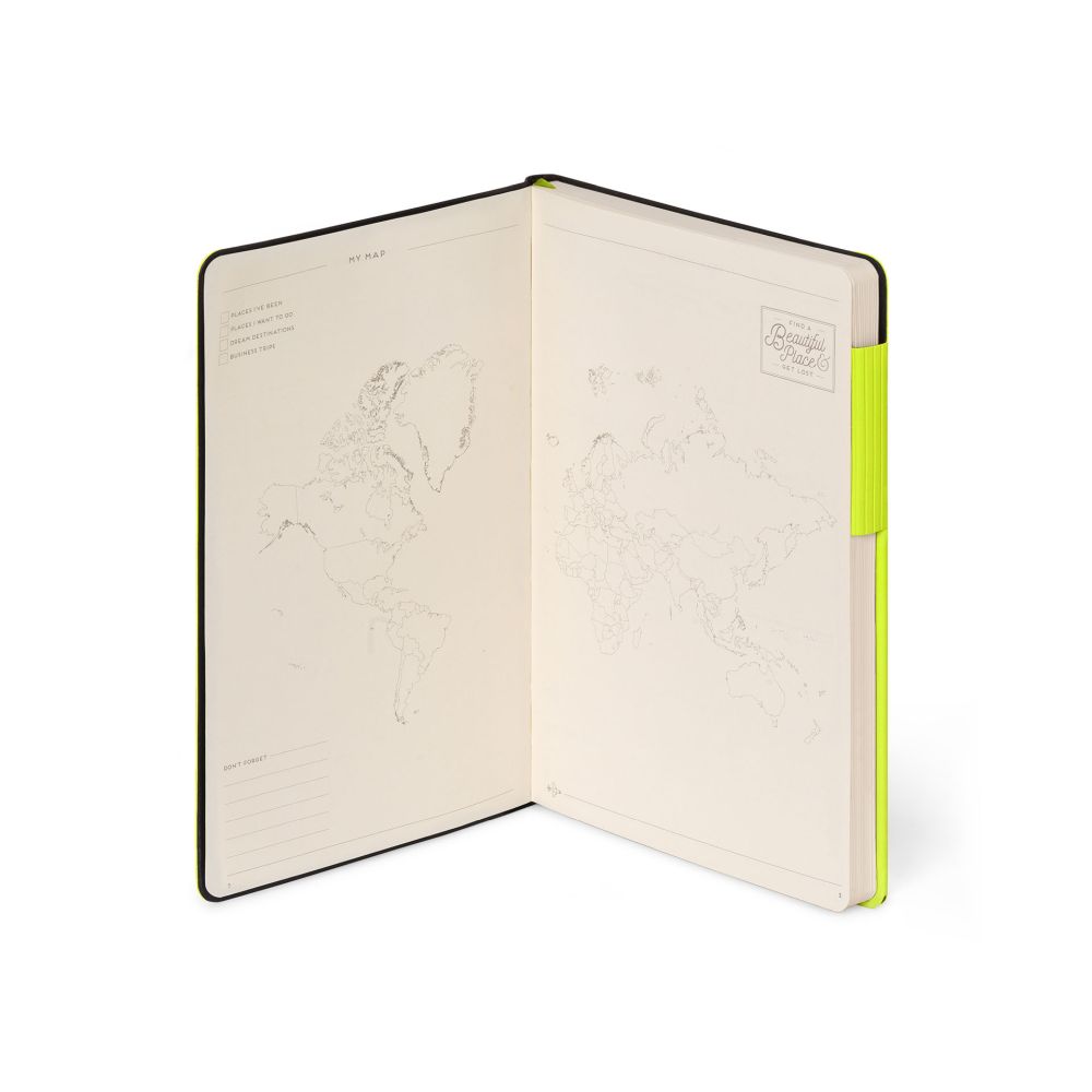 Anteckningsbok, My Notebook, Medium, Blank, Chartreuse (MYNOT0284) - 3