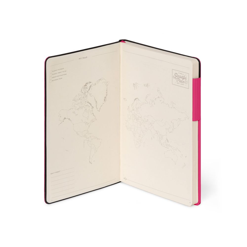 Anteckningsbok, My Notebook, Medium, Blank, Raspberry (MYNOT0286) - 3