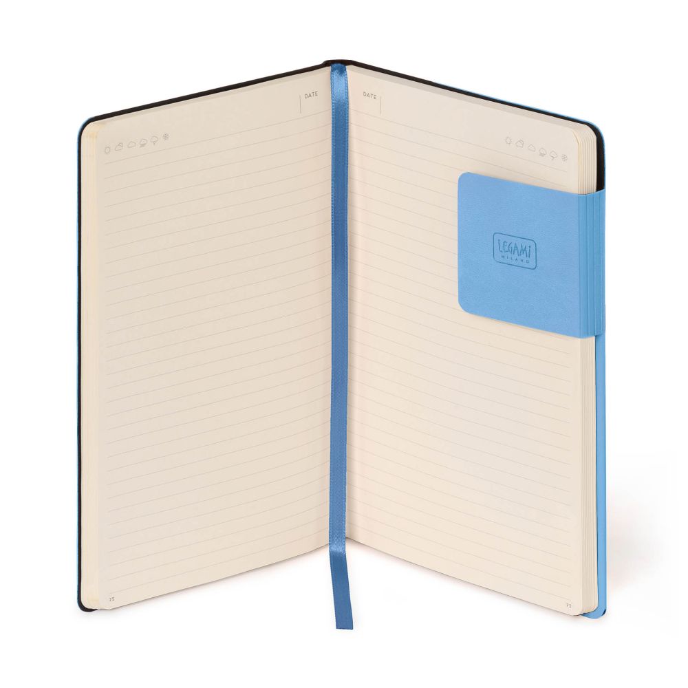 Anteckningsbok, My Notebook, Large, Linjerad, Retro Blue (MYNOT0297) - 5