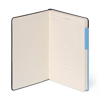 Anteckningsbok, My Notebook, Large, Linjerad, Retro Blue (MYNOT0297)
