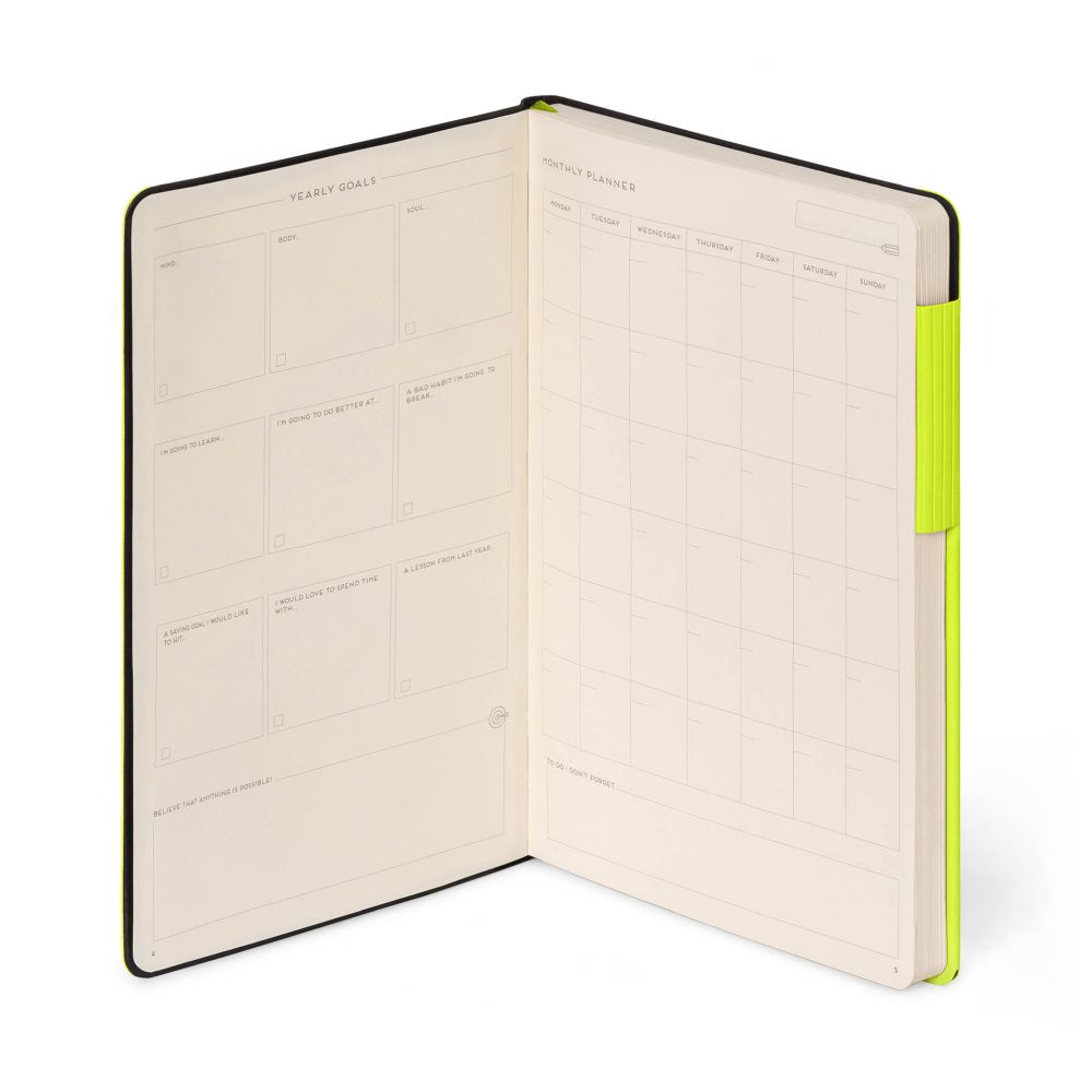 Anteckningsbok, My Notebook, Large, Linjerad, Chartreuse (MYNOT0298) - 4