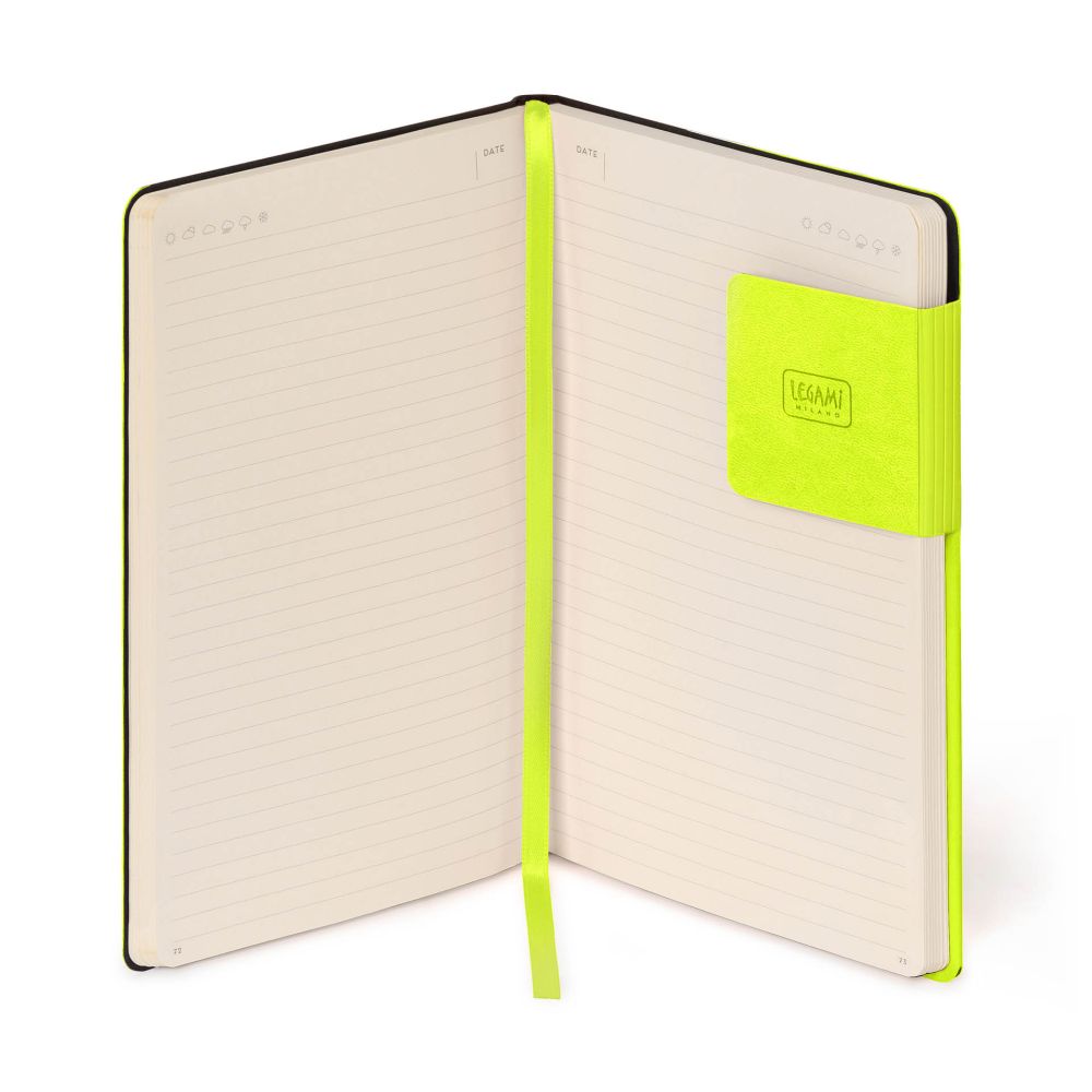 Anteckningsbok, My Notebook, Large, Linjerad, Chartreuse (MYNOT0298) - 5