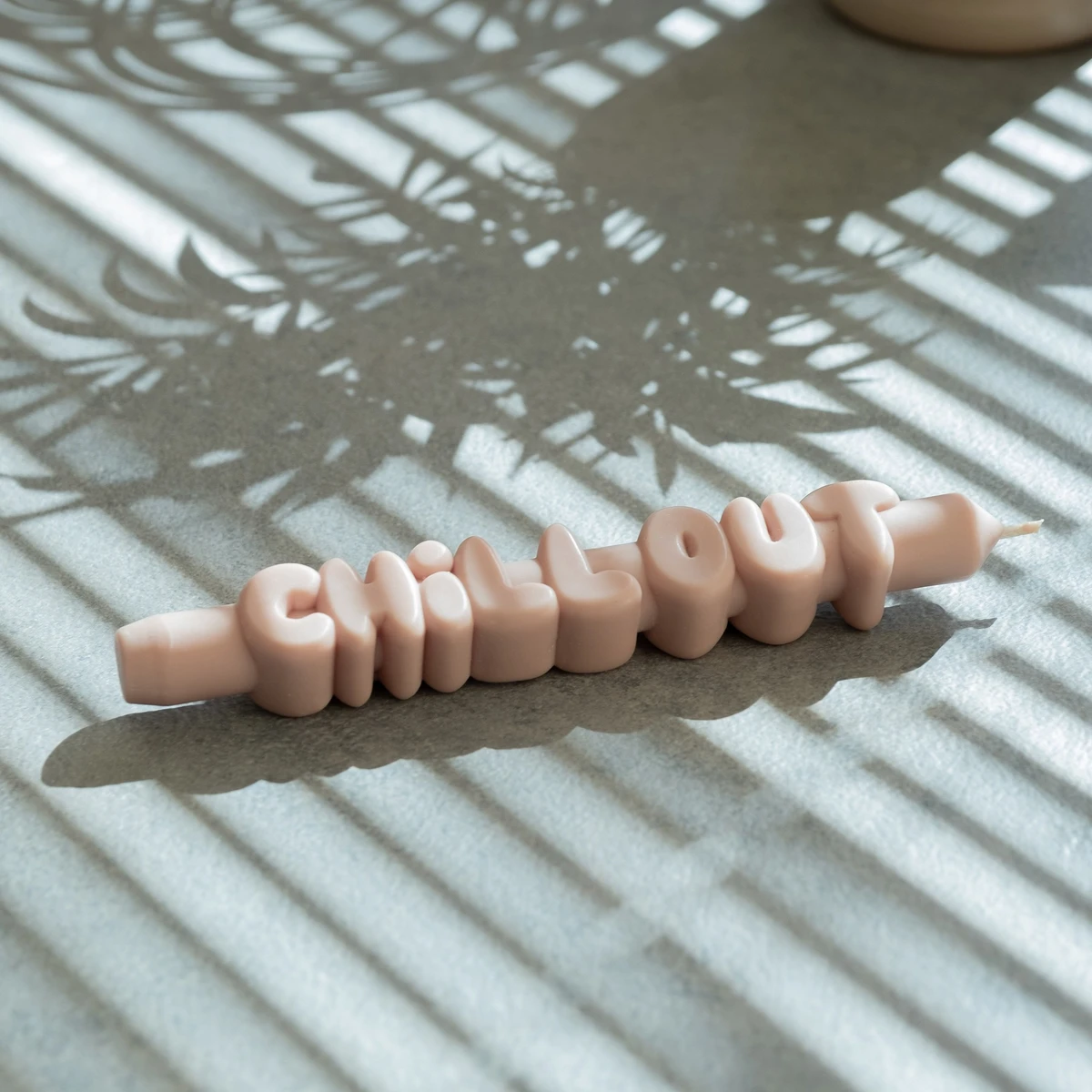 Taper Candle Chill Out Cream 3D