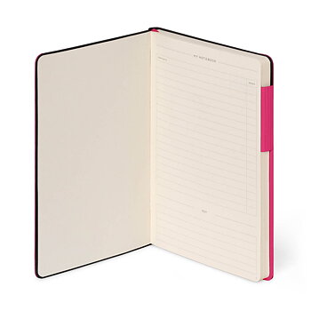 Anteckningsbok, My Notebook, Large, Linjerad, Raspberry (MYNOT0300)