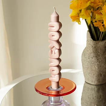 Taper Candle Love You Cream 3D