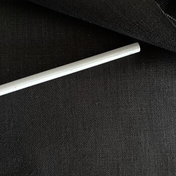 Linne twill kypert 72x50 cm svart  230 g /m2. 