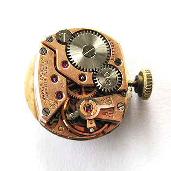 Urverk Omega 483, originalkrona