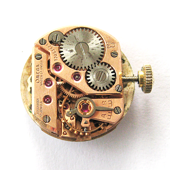 Urverk Omega 244 , originalkrona