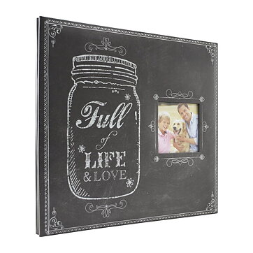 MBI 12x12 Post Bound Album - Full of Life Mason Jar