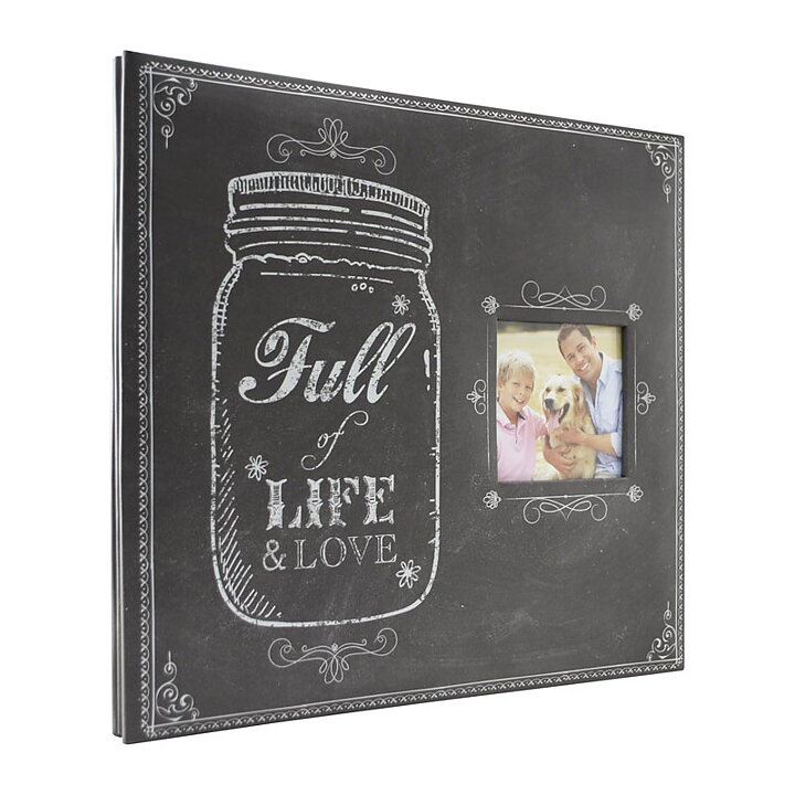MBI 12x12 Post Bound Album - Full of Life Mason Jar
