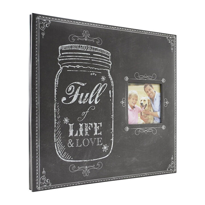 MBI 12x12 Post Bound Album - Full of Life Mason Jar