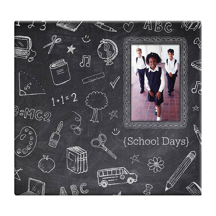 MBI 12x12 Post Bound Album - Chalkboard School Days