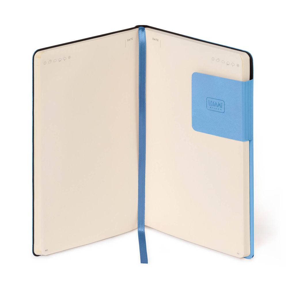 Anteckningsbok, My Notebook, Large, Blank, Retro Blue (MYNOT0304) - 5