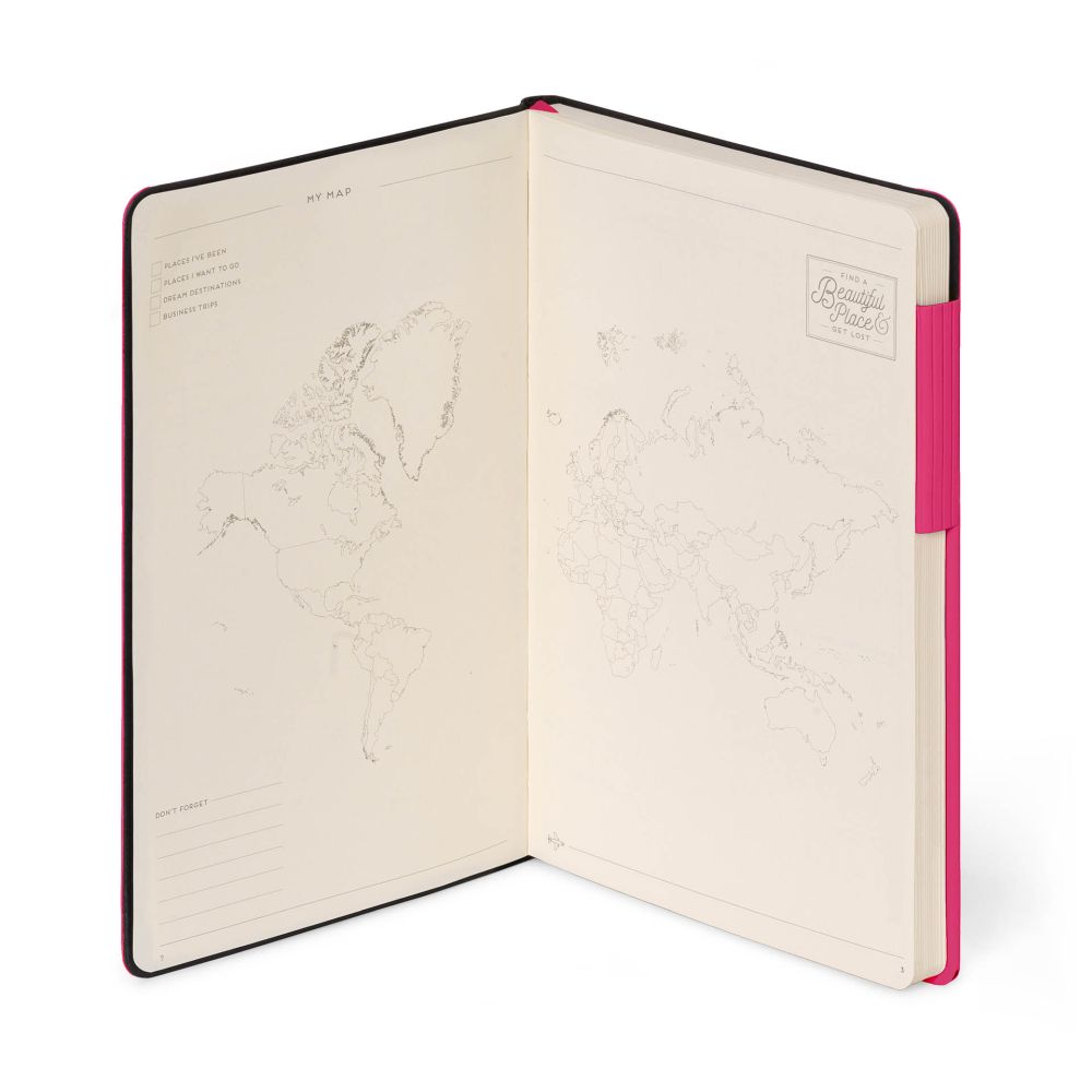 Anteckningsbok, My Notebook, Large, Blank, Raspberry (MYNOT0307) - 3