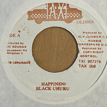 Black Uhuru – Happiness/Africa