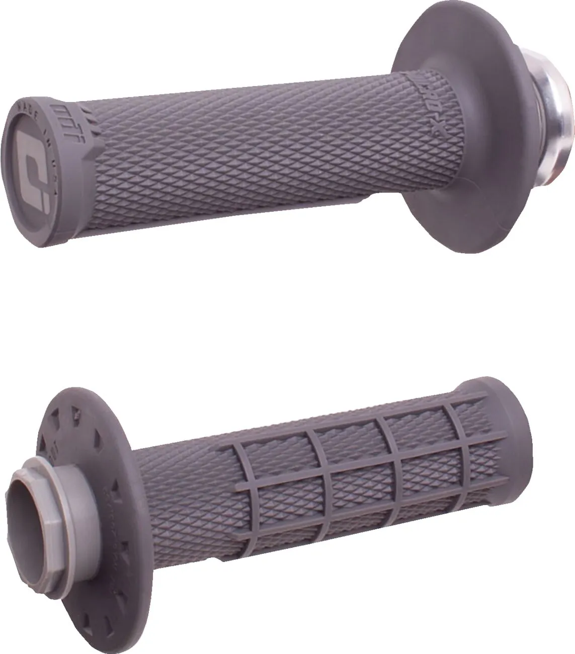 ODI  Micro-X Half-Waffle v2 Lock-On Grips Graphite