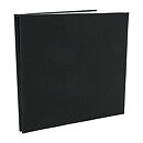 Colorbok 12x12 Post Bound Fabric Album - Black